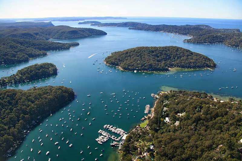 pittwater hawkesbury river property for sale